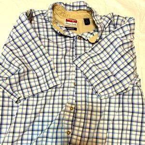 Wrangler mens button down shirt